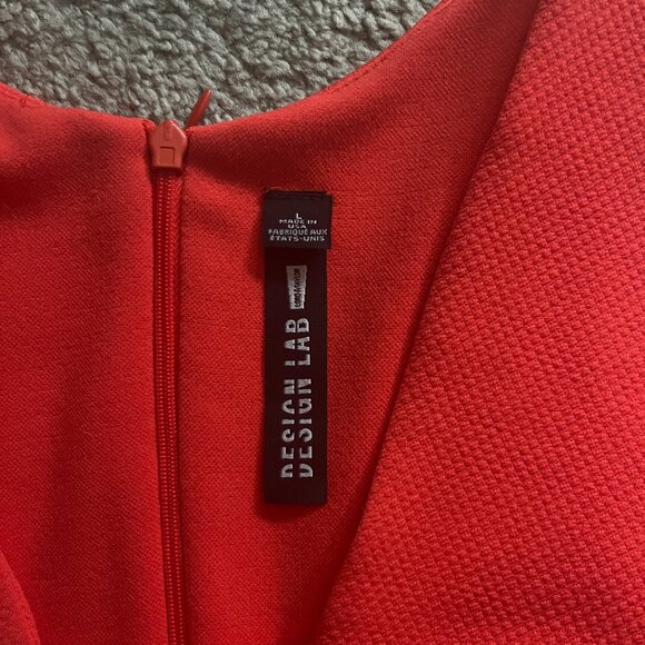 Design Lab Skater Dress with Chest Cutout - Picture 2 of 4